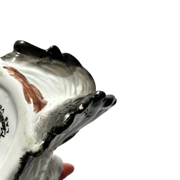 Vintage 1990s French Country Monte Carlo Las Vegas Split Tail Hen Rooster Shaker - Picture 11 of 13